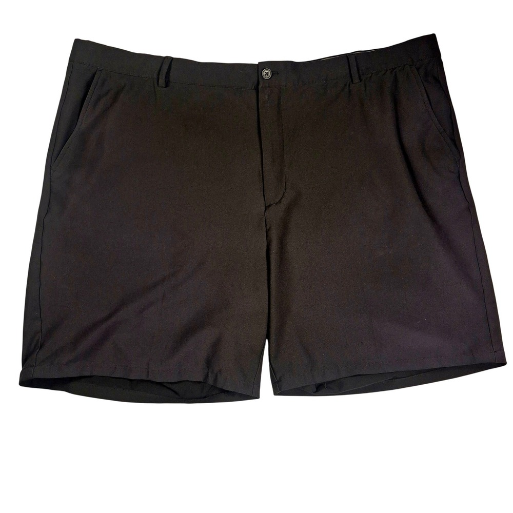 Black Greg Norman Men's Golf Shorts Size 42‎ Performance Stretch Flat Front